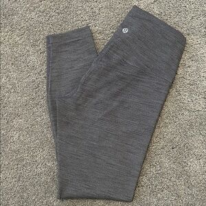 Lululemon charcoal gray leggings